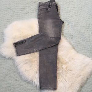 BlankNYC (Nordstrom) cropped jeans w/ zippers